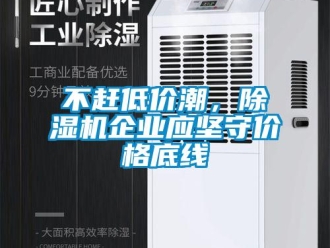 常見問題不趕低價潮，除濕機企業應堅守價格底線