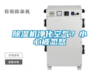 行業(yè)新聞除濕機凈化空氣？小心被忽悠