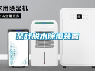 企業(yè)新聞茶葉脫水除濕裝置