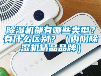 企業新聞除濕機都有哪些類型？有什么區別？（內附除濕機精品品牌）