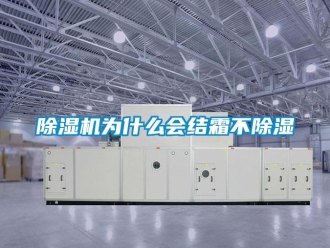企業(yè)新聞除濕機(jī)為什么會結(jié)霜不除濕