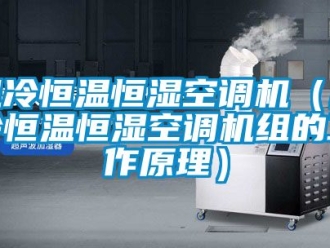 知識百科風冷恒溫恒濕空調機（風冷恒溫恒濕空調機組的工作原理）