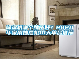 常見問題除濕機哪個牌子好？2020年家用抽濕機10大單品推薦