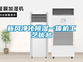 知識百科新風凈化除濕一體機工藝優越