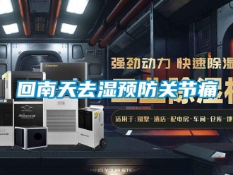 行業新聞回南天去濕預防關節痛