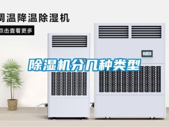 行業(yè)新聞除濕機分幾種類型