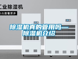 行業新聞除濕機真的管用嗎—除濕機介紹