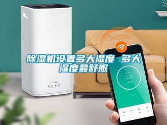 行業新聞除濕機設置多大濕度 多大濕度最舒服