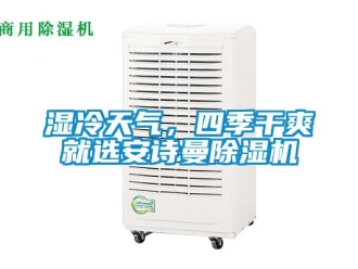 企業(yè)新聞濕冷天氣，四季干爽就選安詩(shī)曼除濕機(jī)
