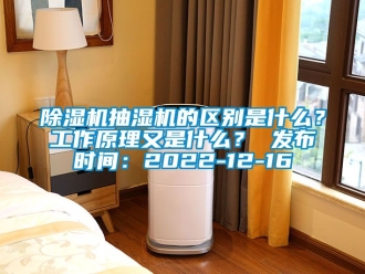 企業新聞除濕機抽濕機的區別是什么？工作原理又是什么？ 發布時間：2022-12-16