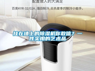 企業新聞掛在墻上的除濕機你敢信？一件實用的藝術品
