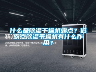 知識(shí)百科什么是除濕干燥機(jī)露點(diǎn)？低露點(diǎn)除濕干燥機(jī)有什么作用？