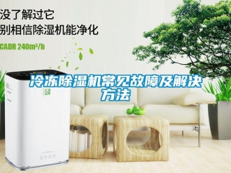 行業新聞冷凍除濕機常見故障及解決方法