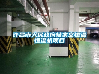 知識百科許昌市人民政府檔案室恒溫恒濕機項目