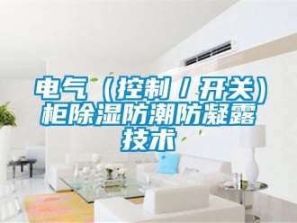 企業新聞電氣（控制／開關）柜除濕防潮防凝露技術