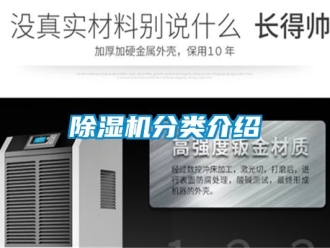 行業(yè)新聞除濕機分類介紹