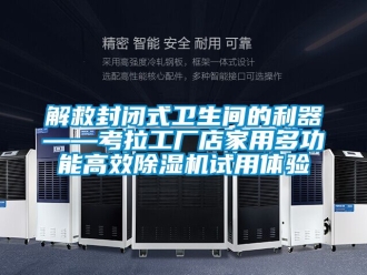 行業(yè)新聞解救封閉式衛(wèi)生間的利器——考拉工廠店家用多功能高效除濕機(jī)試用體驗(yàn)