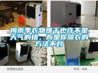 行業(yè)新聞梅雨季衣物難干也許不是天氣的錯，而是你晾衣的方法不對