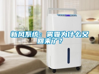 知識百科新風系統：霧霾為什么又回來了？