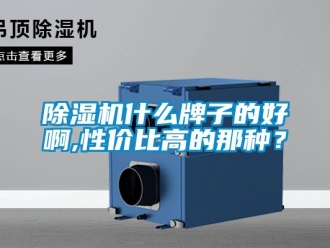 行業(yè)新聞除濕機(jī)什么牌子的好啊,性價比高的那種？