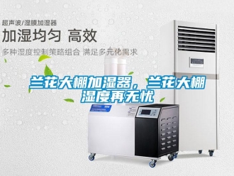 行業新聞蘭花大棚加濕器，蘭花大棚濕度再無憂