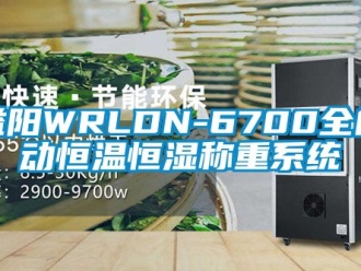 知識百科益陽WRLDN-6700全自動恒溫恒濕稱重系統