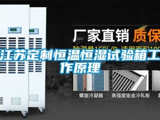 知識百科江蘇定制恒溫恒濕試驗箱工作原理