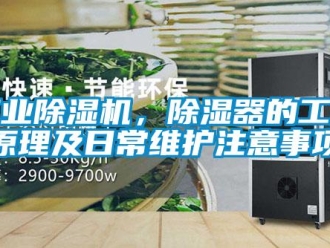 企業新聞工業除濕機，除濕器的工作原理及日常維護注意事項