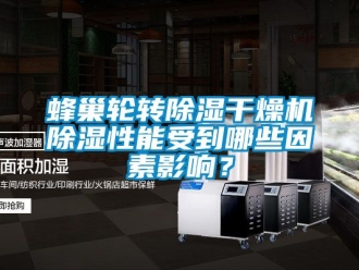行業(yè)新聞蜂巢輪轉(zhuǎn)除濕干燥機除濕性能受到哪些因素影響？