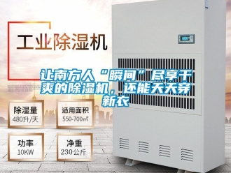 行業新聞讓南方人“瞬間”盡享干爽的除濕機，還能天天穿新衣