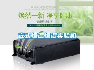 知識百科立式恒溫恒濕實驗機
