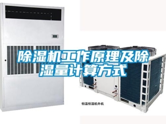 行業新聞除濕機工作原理及除濕量計算方式
