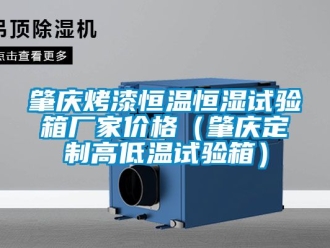 知識百科肇慶烤漆恒溫恒濕試驗箱廠家價格（肇慶定制高低溫試驗箱）
