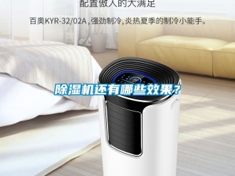 行業(yè)新聞除濕機還有哪些效果？