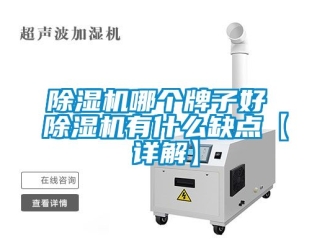 行業新聞除濕機哪個牌子好 除濕機有什么缺點【詳解】