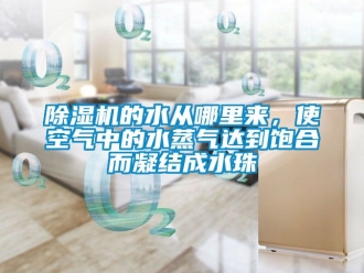 企業新聞除濕機的水從哪里來，使空氣中的水蒸氣達到飽合而凝結成水珠