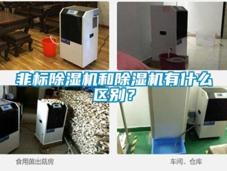 行業新聞非標除濕機和除濕機有什么區別？