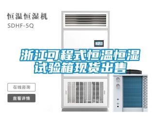 知識(shí)百科浙江可程式恒溫恒濕試驗(yàn)箱現(xiàn)貨出售