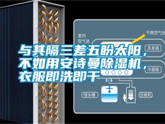 企業(yè)新聞與其隔三差五盼太陽，不如用安詩曼除濕機，衣服即洗即干
