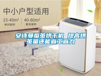 企業(yè)新聞安詩(shī)曼蠶繭烘干機(jī) 提高烘繭量還能省工省力