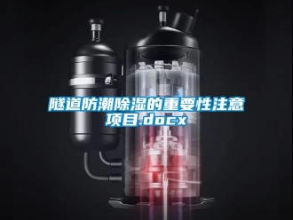 常見問題隧道防潮除濕的重要性注意項(xiàng)目.docx