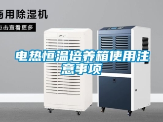 知識百科電熱恒溫培養箱使用注意事項