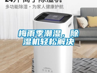 行業新聞梅雨季潮濕，除濕機輕松解決