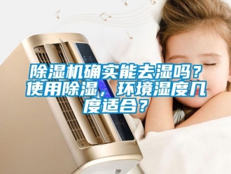行業新聞除濕機確實能去濕嗎？使用除濕，環境濕度幾度適合？