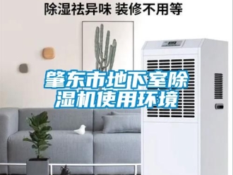 行業新聞肇東市地下室除濕機使用環境