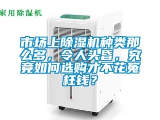常見問題市場上除濕機種類那么多，令人頭昏，究竟如何選購才不花冤枉錢？