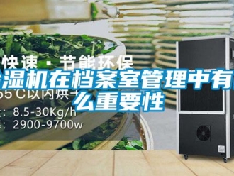 行業新聞除濕機在檔案室管理中有什么重要性