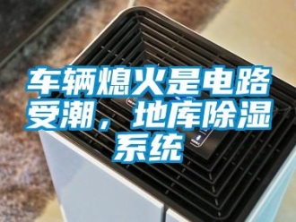 企業新聞車輛熄火是電路受潮，地庫除濕系統