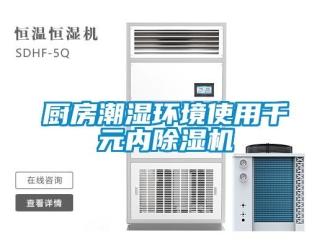 企業(yè)新聞廚房潮濕環(huán)境使用千元內(nèi)除濕機(jī)