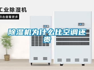 企業(yè)新聞除濕機(jī)為什么比空調(diào)還貴